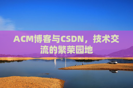 ACM博客与CSDN，技术交流的繁荣园地